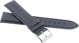 JVD Skórzany pasek do zegarka 18 mm R42209-18 granatowy
