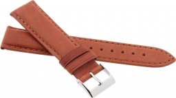 JVD Skórzany pasek do zegarka 18 mm R42210-18 jasnobrązowy