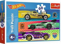 Trefl Puzzle 60 elementów Wyścigi Hot Wheels