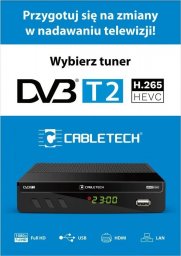  Cabletech Plakat Cabletech Tuner DVB-T2