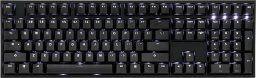 Klawiatura Ducky Ducky One 2 Backlit PBT Gaming Tastatur, MX-Red, weiße LED - schwarz