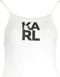 Karl Lagerfeld KARL LAGERFELD KOSTIUM KĄPIELOWY DAMSKI BIAŁY XS EU