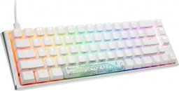 Klawiatura Ducky Ducky One 3 Classic Pure White SF Gaming Tastatur, RGB LED - MX-Clear (US)