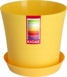  Kadax Doniczka Osłonka Na Kwiaty fiołek Żółta 11 cm