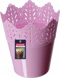  Kadax Doniczka Osłonka Na Kwiaty Rośliny Różowa 12cm