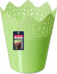  Kadax Doniczka Osłonka Na Kwiaty Rośliny Zielona 16,5cm