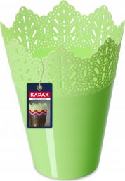  Kadax Doniczka Osłonka Na Kwiaty Rośliny Zielona 14,5 cm