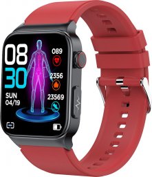 Smartwatch Watchmark Cardio One Czerwony 