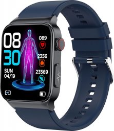 Smartwatch Watchmark Cardio One Granatowy 