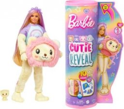 Lalka Barbie Mattel Cutie Reveal Lew Seria Słodkie stylizacje (HKR06)
