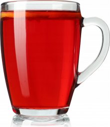  Kadax Szklanka Do Kawy Herbaty 350ml Kubek Z Uchem Szkło