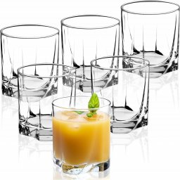  Kadax Szklanka Do Napojów Soków Drinków 6 szt 365 ml