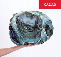  Kadax Poduszka Dekoracyjna Ozdobna Jasiek 38x30cm Miękka
