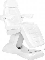  Activeshop Fotel kosmetyczny elektr. Lux 4M biały z kołyską