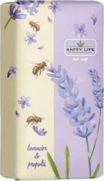 Slobozanskij Milovar Happy Life  mydło toaletowe Lawenda i propolis, 180 g