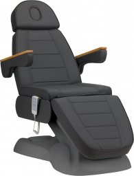  Activeshop Fotel kosmetyczny elektryczny SILLON Lux 3 silniki szary, szara podstawa
