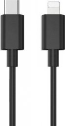 Kabel USB Vega USB-A - Lightning 1 m Czarny