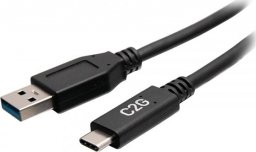 Kabel USB C2G USB-A - USB-C 1.5 m Czarny (C2G28876)