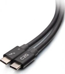 Kabel USB C2G USB-C - USB-C 0.8 m Czarny (C2G28886)