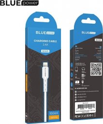 Kabel USB Blue Power USB-C - Lightning 1 m Biały