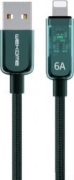 Kabel USB Wekome USB-A - Lightning 1 m Zielony (WK-WDC-180_01_GREEN)