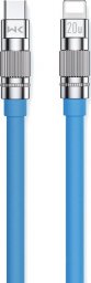 Kabel USB Wekome USB-C - Lightning 1.2 m Niebieski (WK-WDC-187_BLUE)