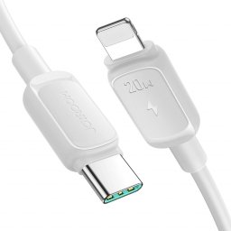 Kabel USB Joyroom USB-C - Lightning 1.2 m Biały (JYR756)