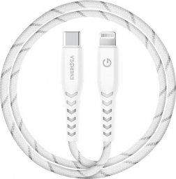 Kabel USB Energea USB-C - Lightning 1.5 m Biały (CBL-NFCL-RED150)