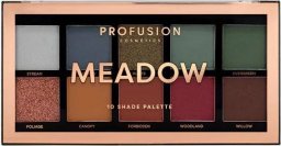  ProFusion Meadow Eyeshadow Palette paleta 10 cieni do powiek