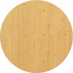  vidaXL Blat do stołu, 60x4 cm, bambusowy