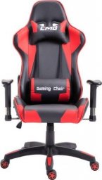 Fotel Zenga Fotel Gamingowy PlayMaker Black/Red z regulacją podłokietników