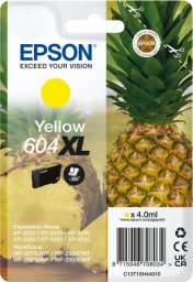 Tusz Epson Epson oryginalny ink / tusz C13T10H44010, T10H440, 604XL, yellow, 350s, 4.0ml, Epson XP-2200, XP-3200, XP-4200, WF-2930DWF, WF-295