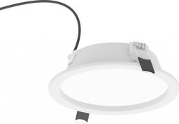 Lampa sufitowa PXF Lighting Downlight LED Bari Q 225mm 22W 4000K 3020lm IP44 biały OPAL
