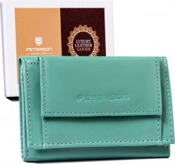  Peterson Mały, skórzany portfel damski z systemem RFID Protect  Peterson NoSize