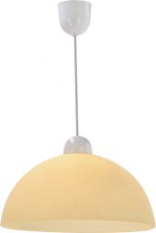 Lampa wisząca Candellux Vanilia lampa wisząca 22 1x60w e27 klosz kremowy