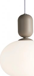 Lampa wisząca Nordlux Wisząca lampa Notti 2011003010 Nordlux opalowe szkło kulista biała