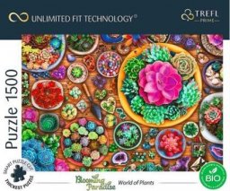  Trefl Puzzle 1500 element?w UFT Blooming Paradise World of Plants