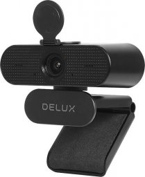 Kamera internetowa Delux Kamera internetowa z mikrofonem Delux DC03 (czarna)