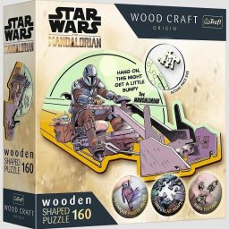  Trefl PUZZLE 160EL TREFL WOOD CRAFT STAR WARS ZJEDNOCZ