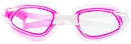 Martes Okularki pływackie GURAMI JR PINK/WHITE/TRANSPARENT