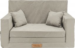  Blomster Rozkładana sofa piankowa dziecięca jasny szary