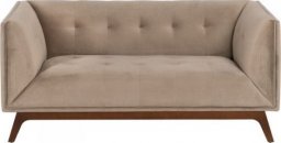  Bigbuy Home Sofa 156 x 81 x 72 cm Szampan Tkanina syntetyczna Drewno Aksamit
