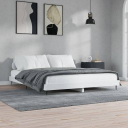  vidaXL vidaXL Rama łóżka, biała, 180x200 cm, materiał drewnopochodny