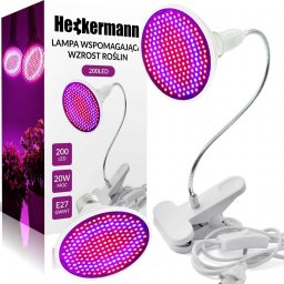 Lampka biurkowa Heckermann biała  (13984242)