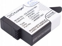  Cameron Sino Akumulator Bateria Typu Ahdbt-501 Do Gopro Hero 5 6 7 Black / Cs-gdb501mx