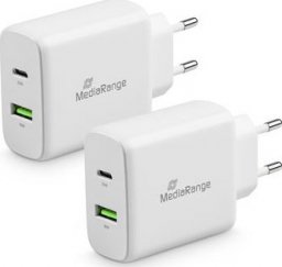 Ładowarka MediaRange POWER ADAPTER USB/USB-C 43W/MRMA113 MEDIARANGE