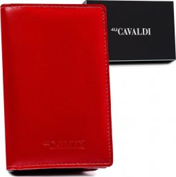  4U Cavaldi Skórzany portfel damski z dużą sekcją na karty płatnicze  Cavaldi NoSize