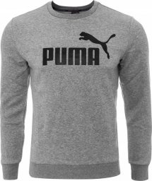  Puma Bluza męska Puma ESS Big Logo Crew FL szara 586678 03 L
