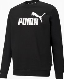  Puma Bluza męska Puma ESS Big Logo Crew FL czarna 586678 01 2XL