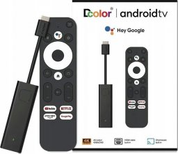 Odtwarzacz multimedialny Dcolor Smart TV Stick Dcolor GD1 4K 2/16GB Android 11